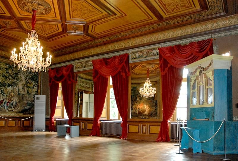 Der Gobelinsaal im Schloss Jever