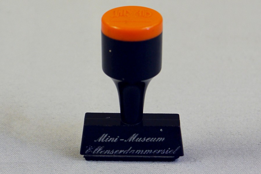 Stempel 'Mini-Museum', ca. 1985