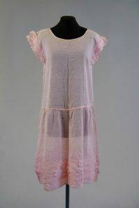 Sommerkleid. Nach 1925. Baumwolle.