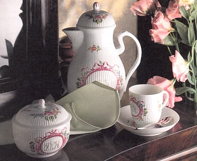 Kaffeeservice, Dekor 'Dresmer Privat', Wallendorf, ca. 2000