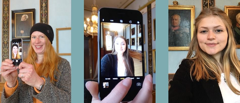 Kunstaktion im Schloss: Me Myself and Fürst. Selfies in der fürstlichen Galerie