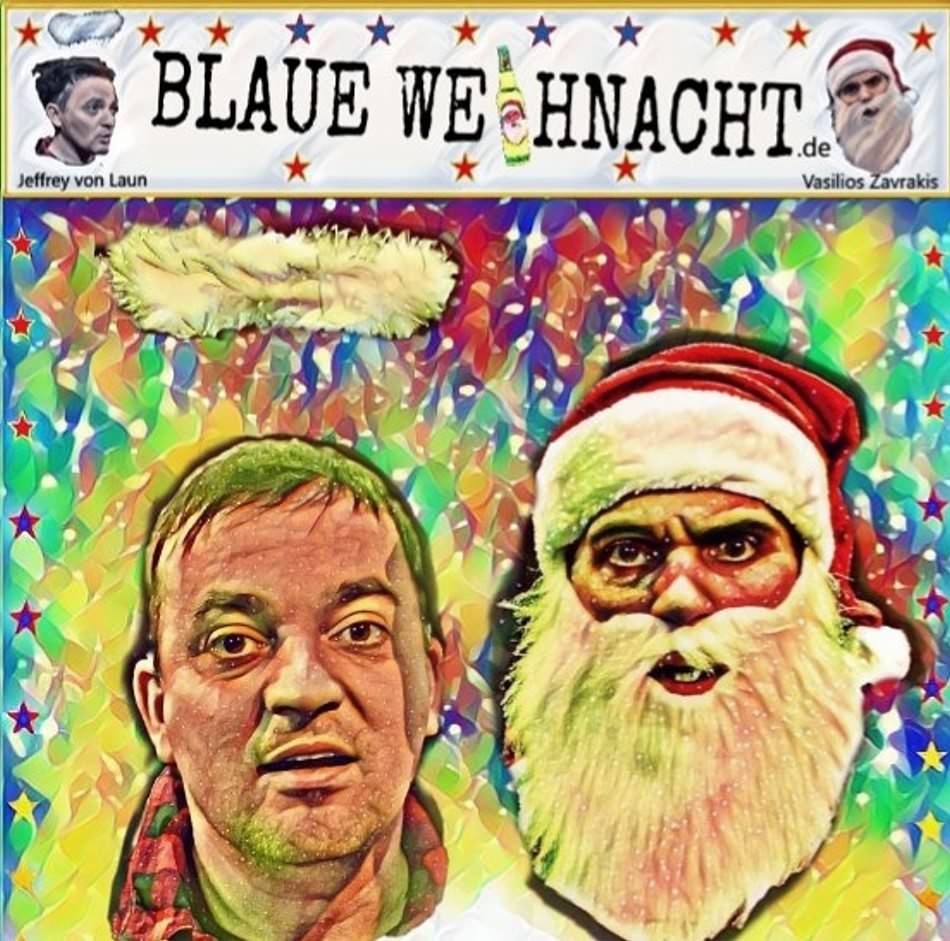 Blaue Weihnacht