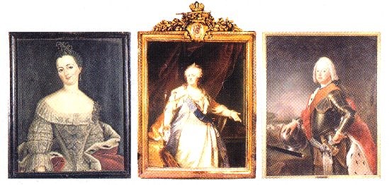 Mit Hermelin und Krone. Die Herrscherporträts Katharinas II. und der jeverschen Regenten