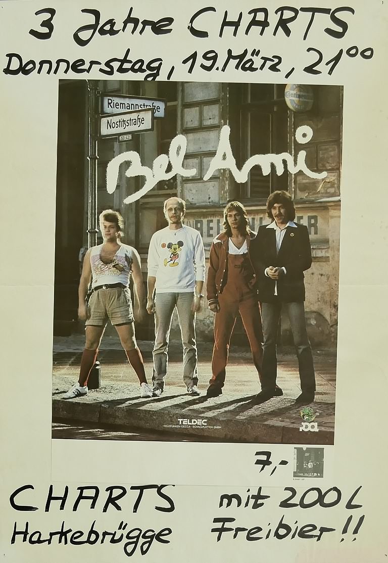 Bel Ami, 19.März 1981, Charts, Harkebrügge