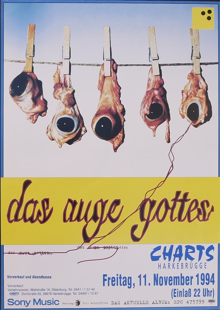 Das Auge Gottes, 11. November 1994, Charts, Harkebrügge