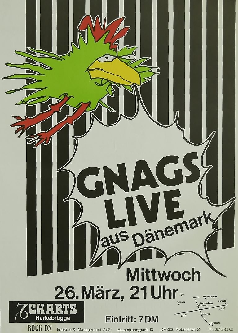 Gnags, 26. März 1980, Charts, Harkebrügge