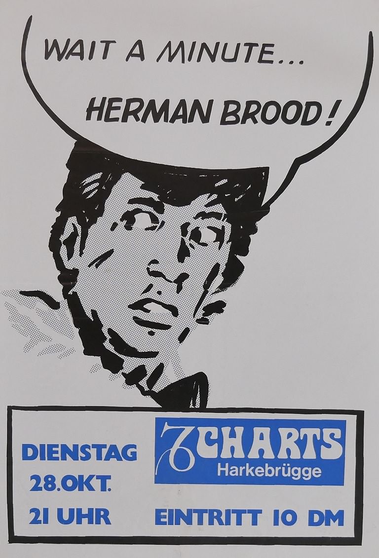 Herman Brood, 15. November 1995, Charts, Harkebrügge