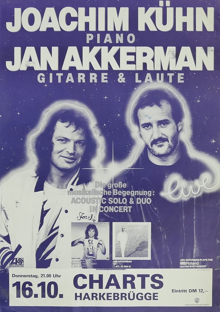 Joachim Kühn & Jan Akkerman, 16. Oktober 1980