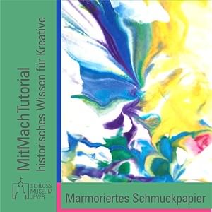 Marmoriertes Schmuckpapier