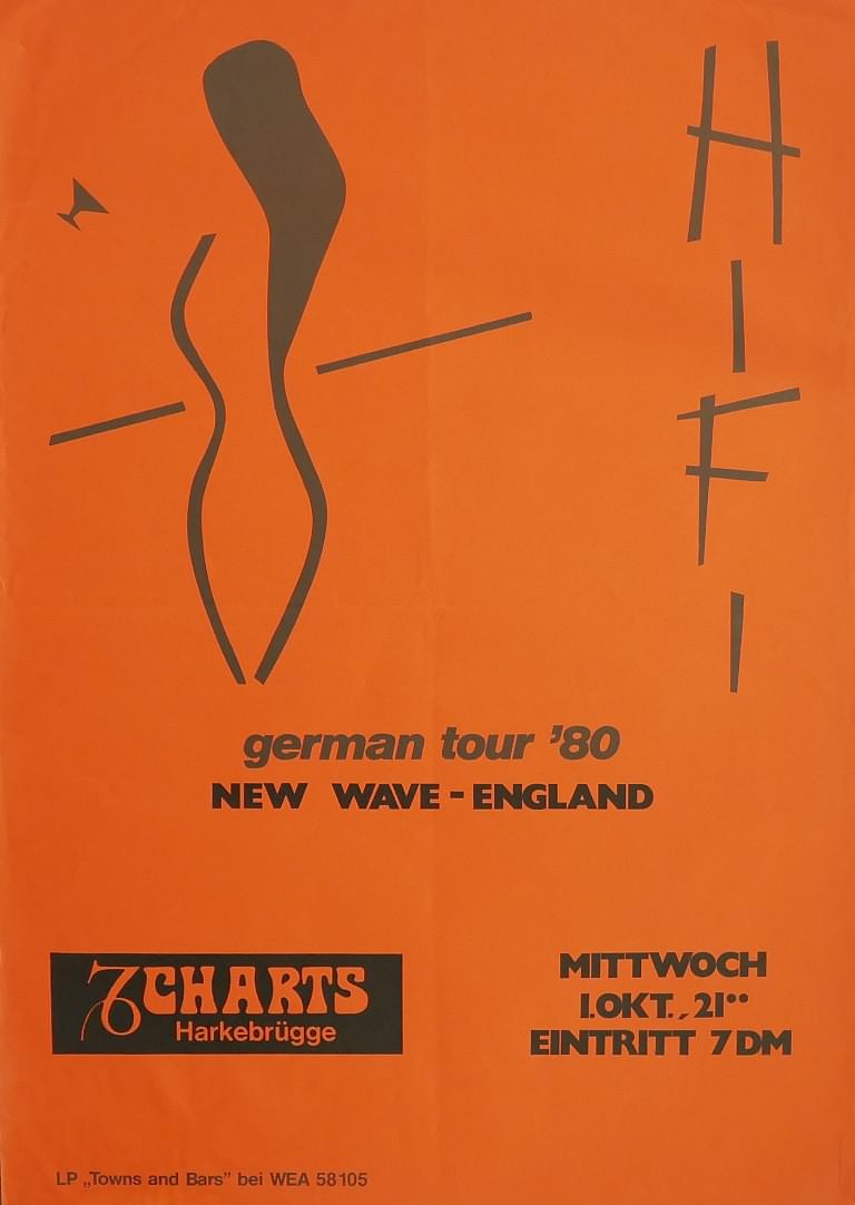 HiFi 1. Oktober 1980, Charts, Harkebrügge