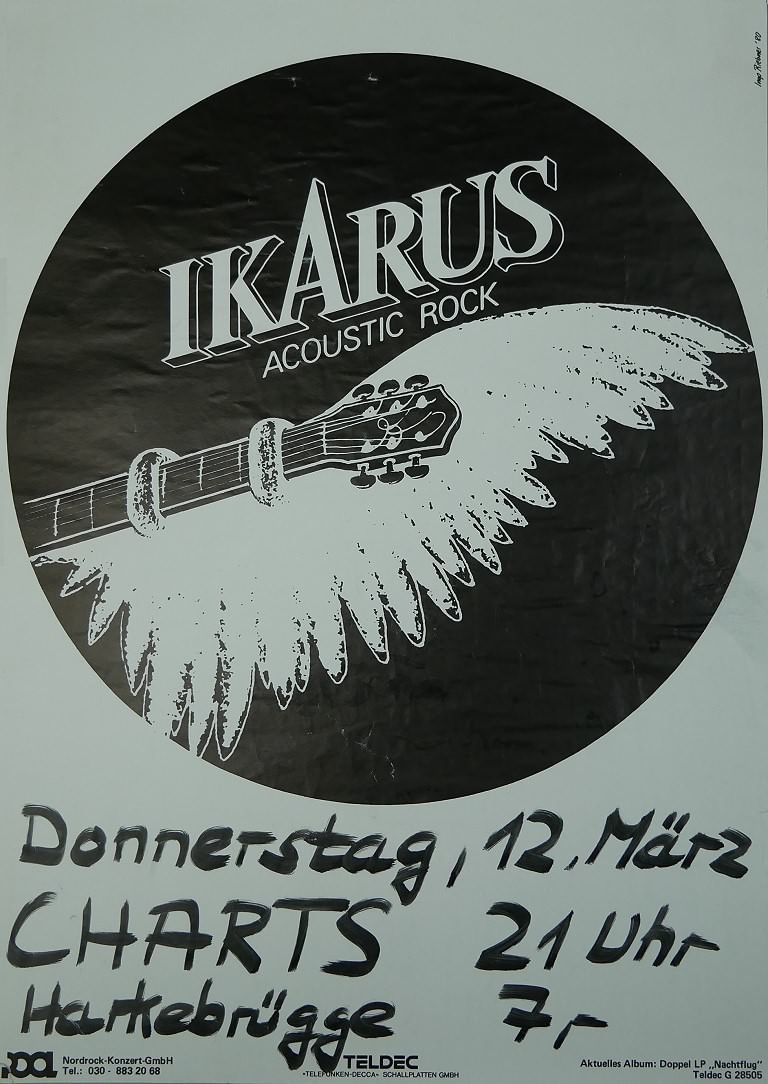 Ikarus, 12. März 1981, Charts, Harkebrügge