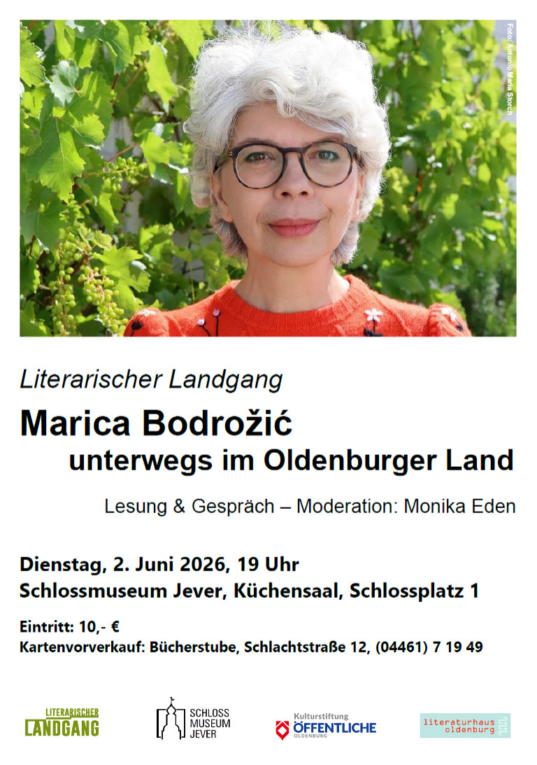 Literarischer Landgang 2025/26 - Lesung mit Marcia Bodrožić