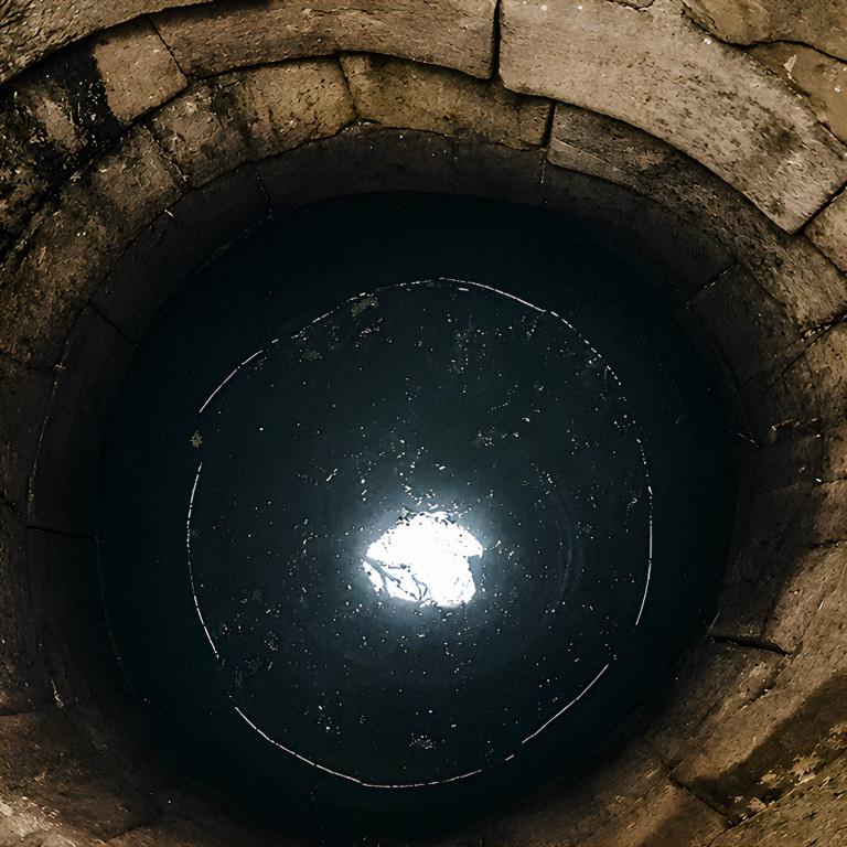 Der Blick in den Brunnen