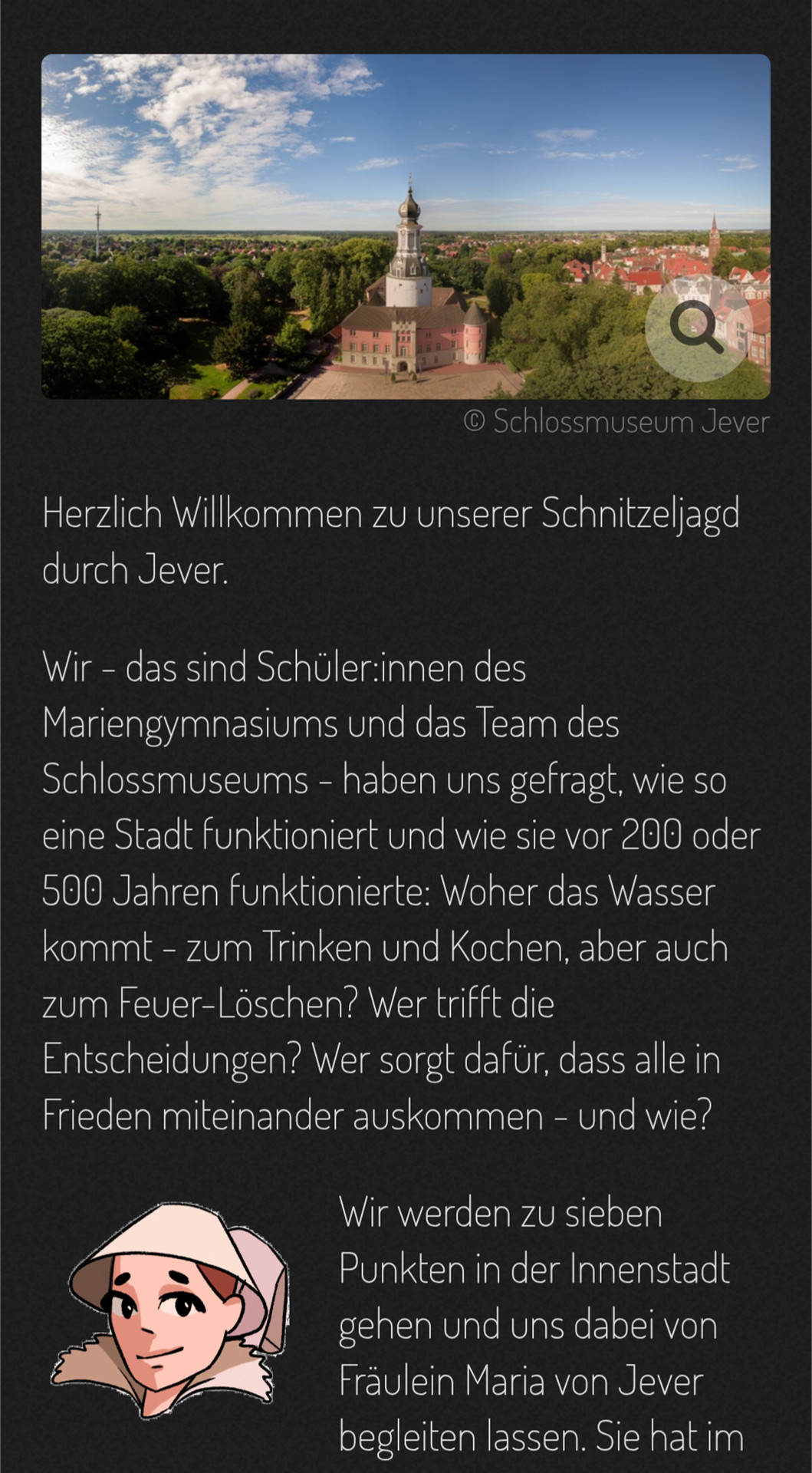 App Actionbound - Jever damals und heute - Screenshot 1