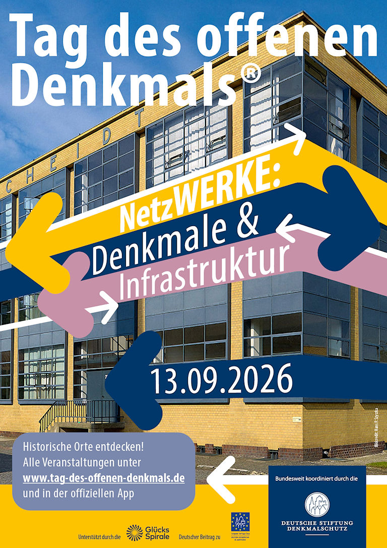 Plakat zum Tag des offenen Denkmals