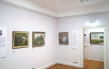 Bilder aus der Ausstellung "Jevers stille Winkel. Arthur Eden-Sillenstede malt seine Stadt"