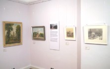 Bilder aus der Ausstellung "Jevers stille Winkel. Arthur Eden-Sillenstede malt seine Stadt"