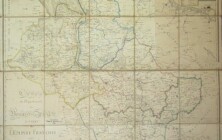 Georg S.O. Lasius (1752-1833) u. Gerhard Anton von Halem (1752-1819), Carte du Département des Bouches du Weser, 1:200.000, kolorierter Druck, 80,5x77 cm, 1812. Inv.-Nr.12227 (Ka 209) Georg S.O. Lasius (1752-1833) u. Gerhard Anton von Halem (1752-1819), Carte du Département des Bouches du Weser, 1:200.000, kolorierter Druck, 80,5x77 cm, 1812. Inv.-Nr.12227 (Ka 209)