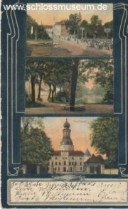 Diese Postkarte von 1911 hatte auf Vorder- und Rückseite Platz für handschriftliche Mitteilungen.