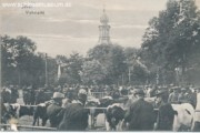 Der Viehmarkt um 1900.