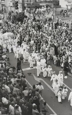 Kolloge (Fotograf), Karnevalsumzug Ganderkesee, März 1992, Schlossmuseum Jever/NWZ-Archiv