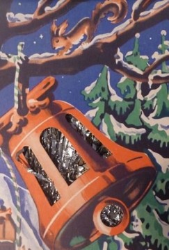 Orion-Eis Lametta in Originalverpackung, um 1960