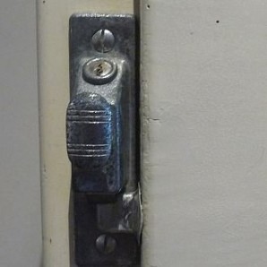 Der Kühlschrank war sogar mit einem Schlüssel abschließbar!