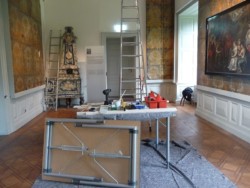 Hier wird noch gearbeitet, wie man sieht.<br /><br />