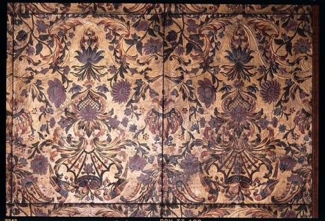 Schlossthemen: Kunstvolle Wände - Ledertapeten