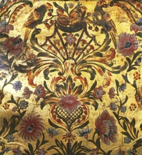 Schlossthemen: Kunstvolle Wände - Ledertapeten