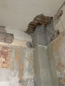 Jahresrückblick 2021 - Bauarbeiten im Torhaus