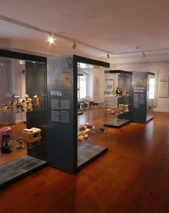 Foto aus der Ausstellung "Alle Welt spielt", bei der ich mitgeholfen habe.