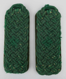 Schulterklappen eines Kaiserlichen Oberförsters (Wald-Uniform) (Inv.-Nr. 05088).
