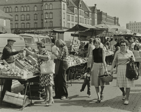 Wochenmarkt 1974