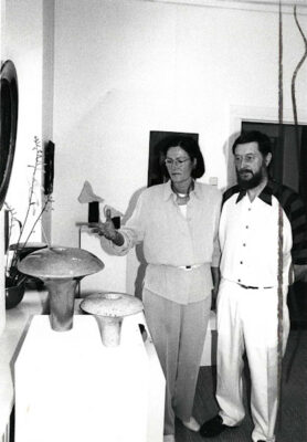 Das Künstlerpaar Gisela und Walter Baumfalk